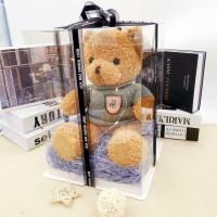 Soft toy Bear in a gift box, with light 50 cm