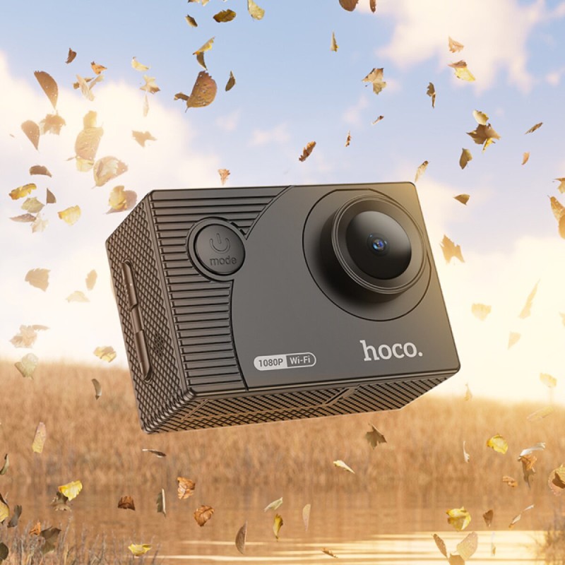 Видеокамера HOCO DV100 sports camera 1080p 30fps Black