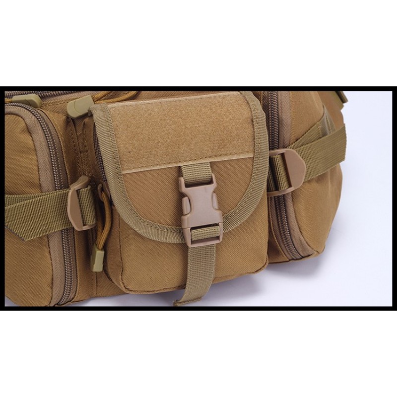 Tactical belt bag banana Brown