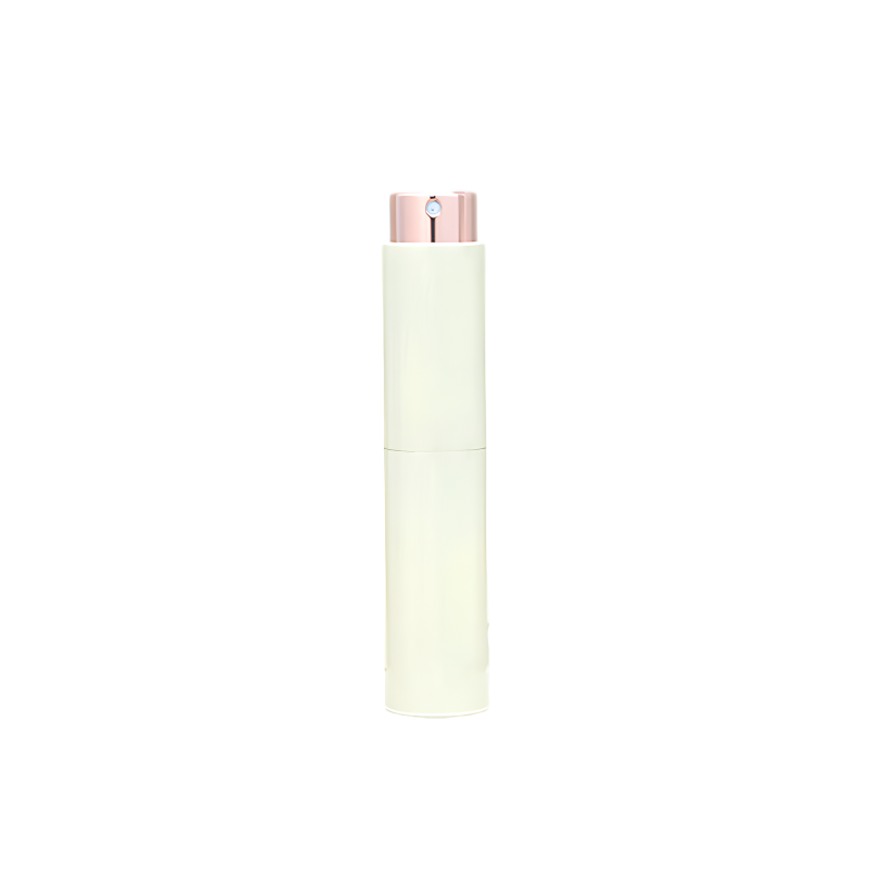 Metal perfume atomizer (retractable) 10 ml Light green