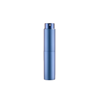 Metal perfume atomizer (retractable) 10 ml Blue