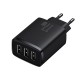 Network charger Baseus Compact Charger 3xUSB-A 17W EU Black (CCXJ020101)