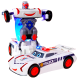 Transformer 2 in 1 machine Police White