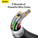 Cable Baseus Superior Series (SUPERVOOC) Fast Charging Data Type-C 65W 1m Black (CAYS000901)