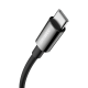 Cable Baseus Superior Series (SUPERVOOC) Fast Charging Data Type-C 65W 1m Black (CAYS000901)