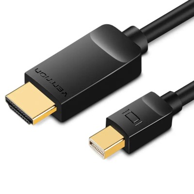 Vention 4K Mini DisplayPort to HDMI Cable 1.5M Black (HAHBG)