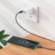 Кабель HOCO X89 Wind 60W Power Delivery charging data cable Type-C to Type-C 1м Black
