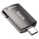 Adapter HOCO UA19 Easy flow Type-C to HDMI Adapter Metal Gray