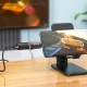 Adapter HOCO UA19 Easy flow Type-C to HDMI Adapter Metal Gray