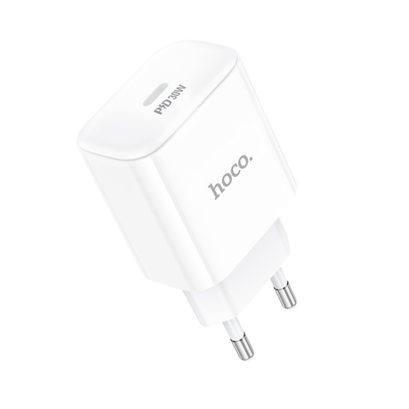 Мережевий зарядний пристрій HOCO C76A Pro Majestic Charger PD 30 Вт 1xType-C White