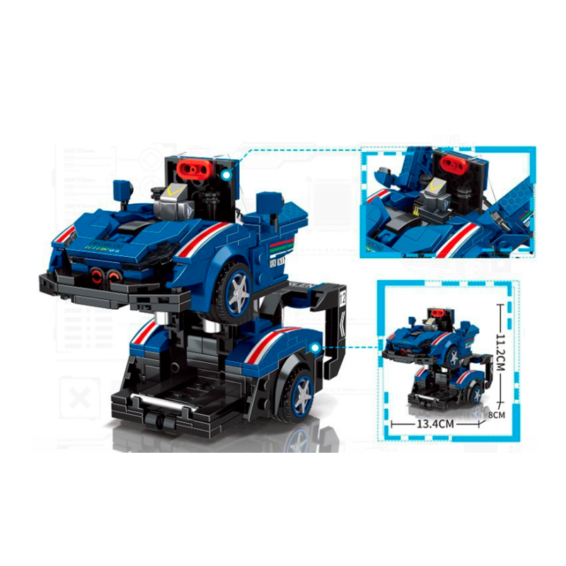 Designer MINGDI Transformer Car (420 parts)