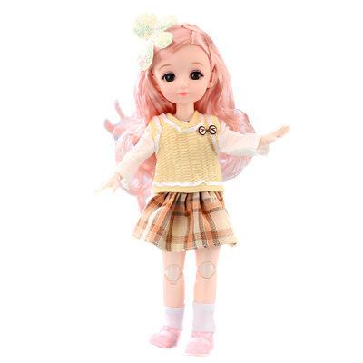 Musical Doll School Fashionista in a stylish suit 30 cm