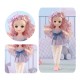 Musical Doll "Tender Fairy Tale" in a lavender outfit 30 cm