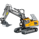 Radio-controlled YIGONG excavator 1:20 Yellow and black