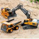 Radio-controlled YIGONG excavator 1:20 Yellow and black