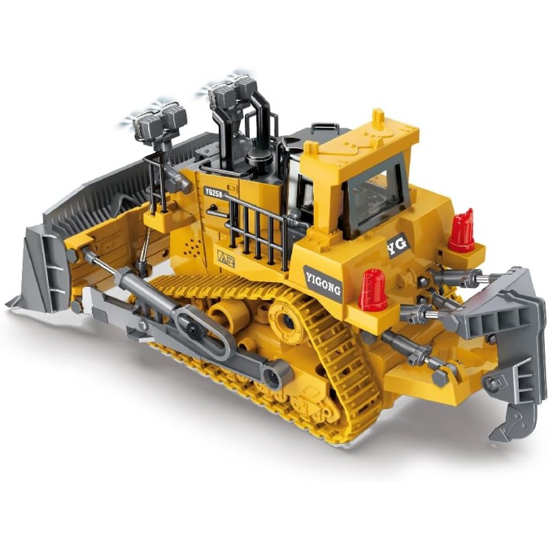 YIGONG radio-controlled bulldozer 1:24 Yellow