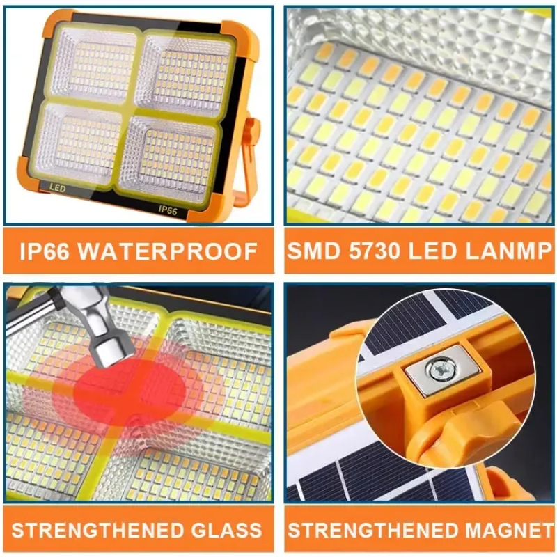 LED lamp POEO PT-LYD03 LED 10000mAh IP66 with battery