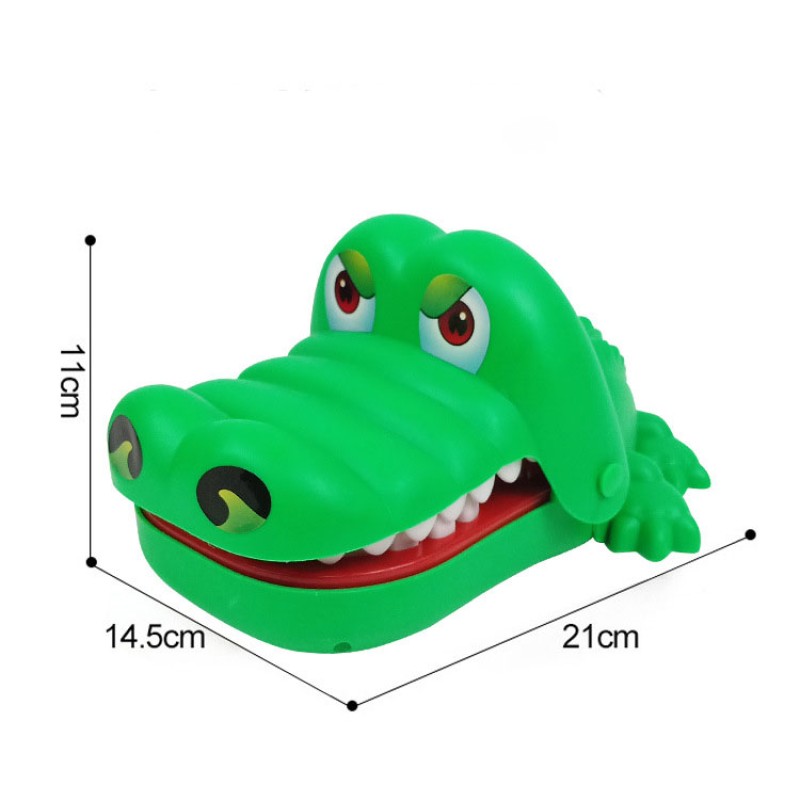 Children's board game Crocodile-dentist large version with rubber teeth