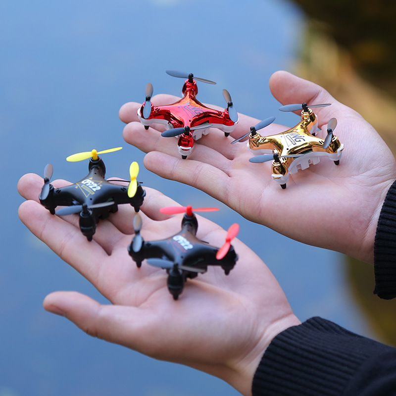 Mini quadcopter RC Drone HT02 Red