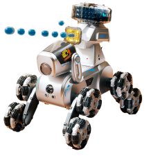 Stunt Dog Z6701 radio-controlled robot dog with Orbiz gun Gray