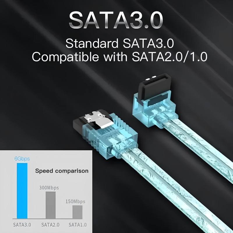 Data cable Vention SATA3.0 Cable 0.5M Blue (KDDSD)