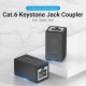 Vention Cat.6 FTP Keystone Jack Coupler White (IPVW0) twisted pair connector