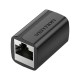 Соединитель витой пары Vention Cat.7 FTP Keystone Jack Coupler Black (IPWB0)