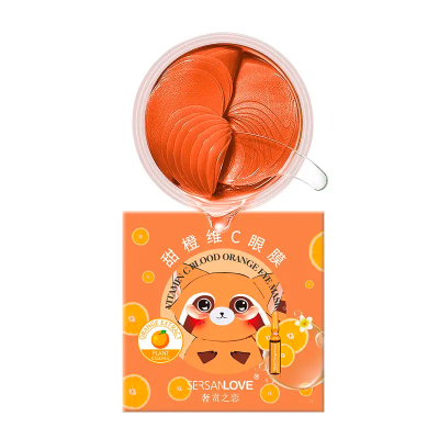 Гидрогелевые патчи SERSANLOVE Vitamin C Blood Orange Eye Mask с экстрактом апельсина 60 шт