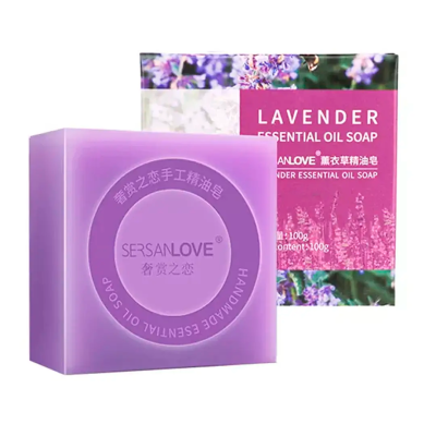 Мыло с лавандой SERSAN LOVE Lavender Essential Oil Soap