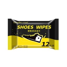Вологі серветки для чищення взуття SunnyOct 12 шт/уп
