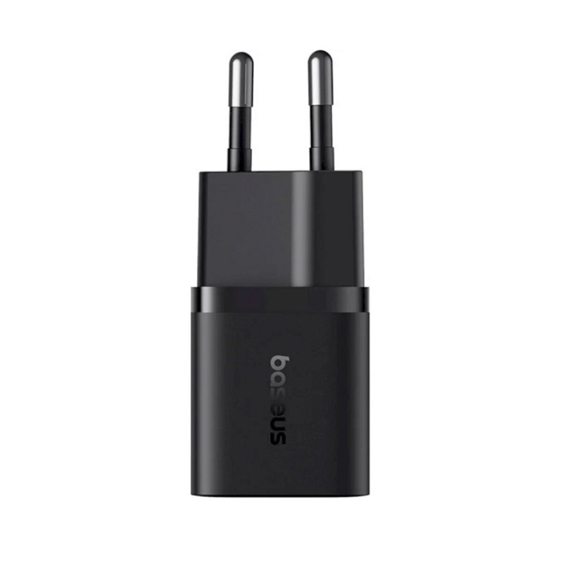 Сетевое зарядное устройство Baseus GaN5 Fast Charger Type-C 25W Black + кабель Type-C (P10110909113-01)