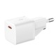 Мережевий зарядний пристрій Baseus GaN5 Fast Charger Type-C 20W White + кабель Type-C (P10110900213-01)