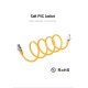 Network cable Vention Cat.6A SFTP Internet cable (patch cord, Patch Cable) 2 m Yellow (IBHYH)