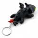 Игрушка-брелок Беззубик Toothless (Как укротить дракона) Черный [FDM-печать]