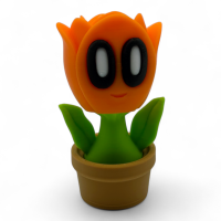 Flower-shaped toy Blob Flowers Tulip Tulip in a pot [FDM printing]