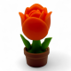 Flower-shaped toy Blob Flowers Tulip Tulip in a pot [FDM printing]