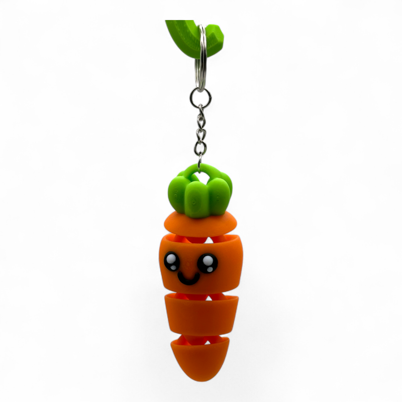 Toy keychain Cheerful Carrot [FDM printing]