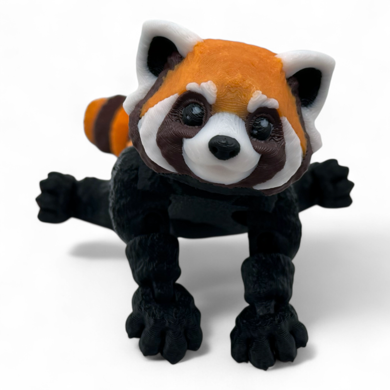 Red Panda movable toy [FDM printing]