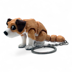 Іграшка-брелок для ключів Весела Собачка [FDM-друк]