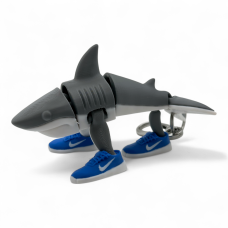 Игрушка брелок для рюкзака Акула Тралалеро Тралала Tralalero Tralala [FDM-печать]