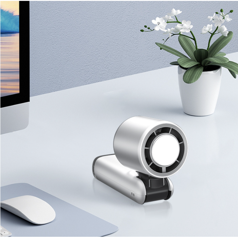Handheld fan with battery and display OG Handheld Fan K801 (with cooling) Dark gray (K801-GP)