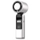 Вентилятор ручний з акумулятором та дисплеєм OG Handheld Fan K801 (з охолодженням) Білий (K801-WS)