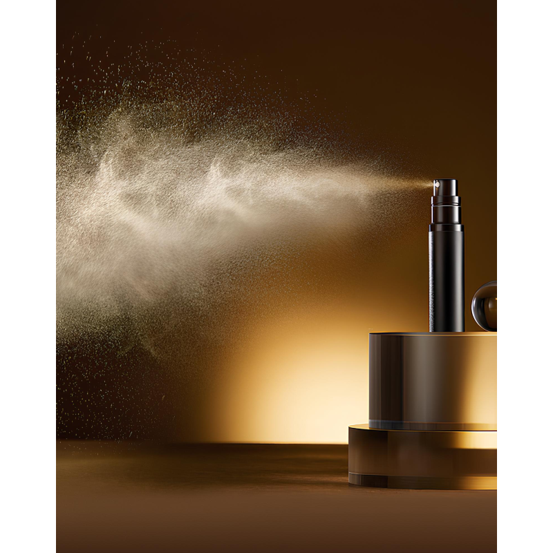 Perfume atomizer (self-refilling) 10 ml Light green