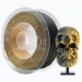 PLA Filament (пластик) для 3D принтера Creat3D Silk 1кг, 1.75мм, Чорний + Золотий