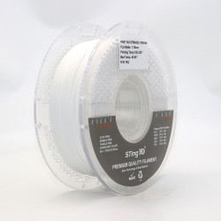 PLA Filament (пластик) для 3D принтера STing3D Matte 1кг, 1.75мм, Білий
