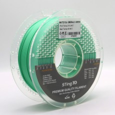 PLA Filament (пластик) для 3D принтера STing3D Matte 1кг, 1.75мм, Смарагдовий