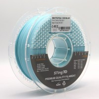 PLA Filament (пластик) для 3D принтера STing3D Matte 1кг, 1.75мм, Блакитний