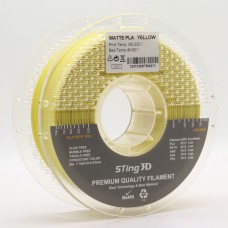 PLA Filament (пластик) для 3D принтера STing3D Matte 1кг, 1.75мм, Желтый