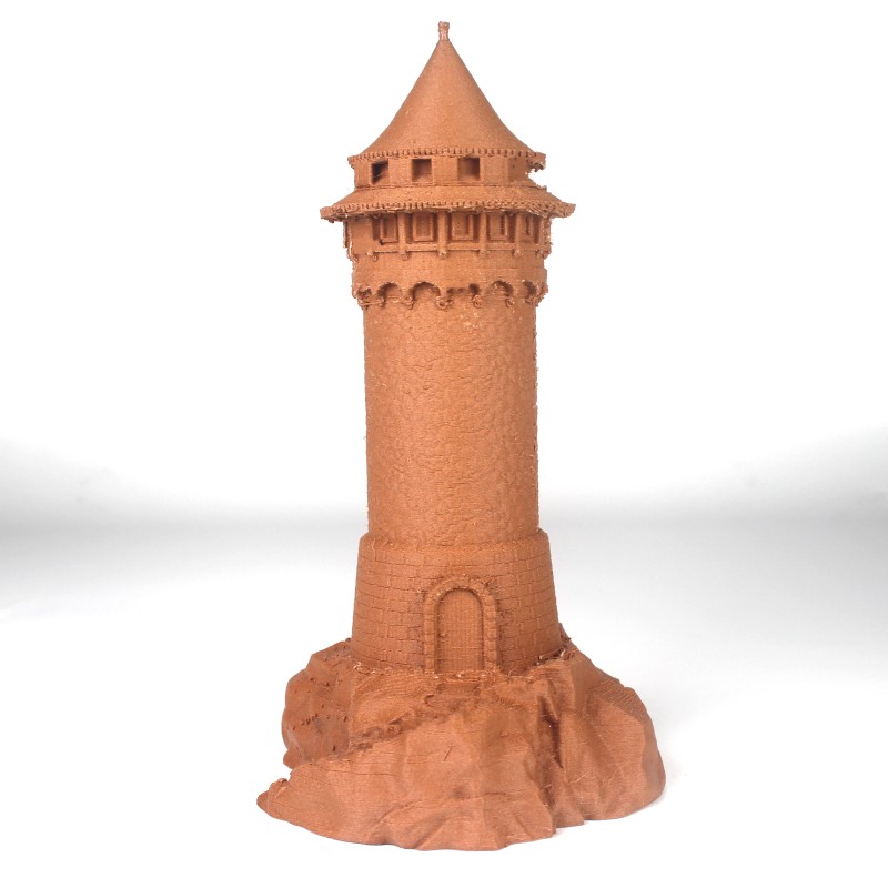 PLA Filament (пластик) для 3D принтера STing3D Wooden 1кг, 1.75мм, Горіх