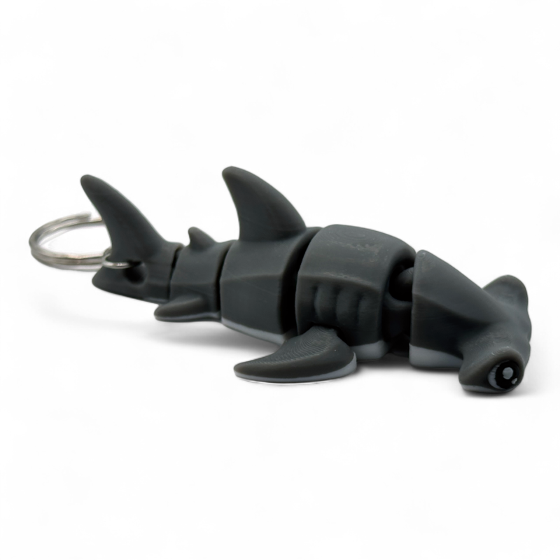 Hammerhead Shark Keychain Toy [FDM Printing]